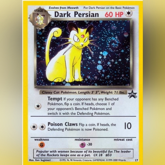 Dark Persian - WoTC Promo - Holo Rare - Picture 1 of 1